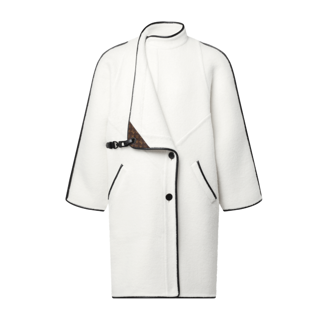 Alpaca Clip Front Coat - Ready to Wear | LOUIS VUITTON